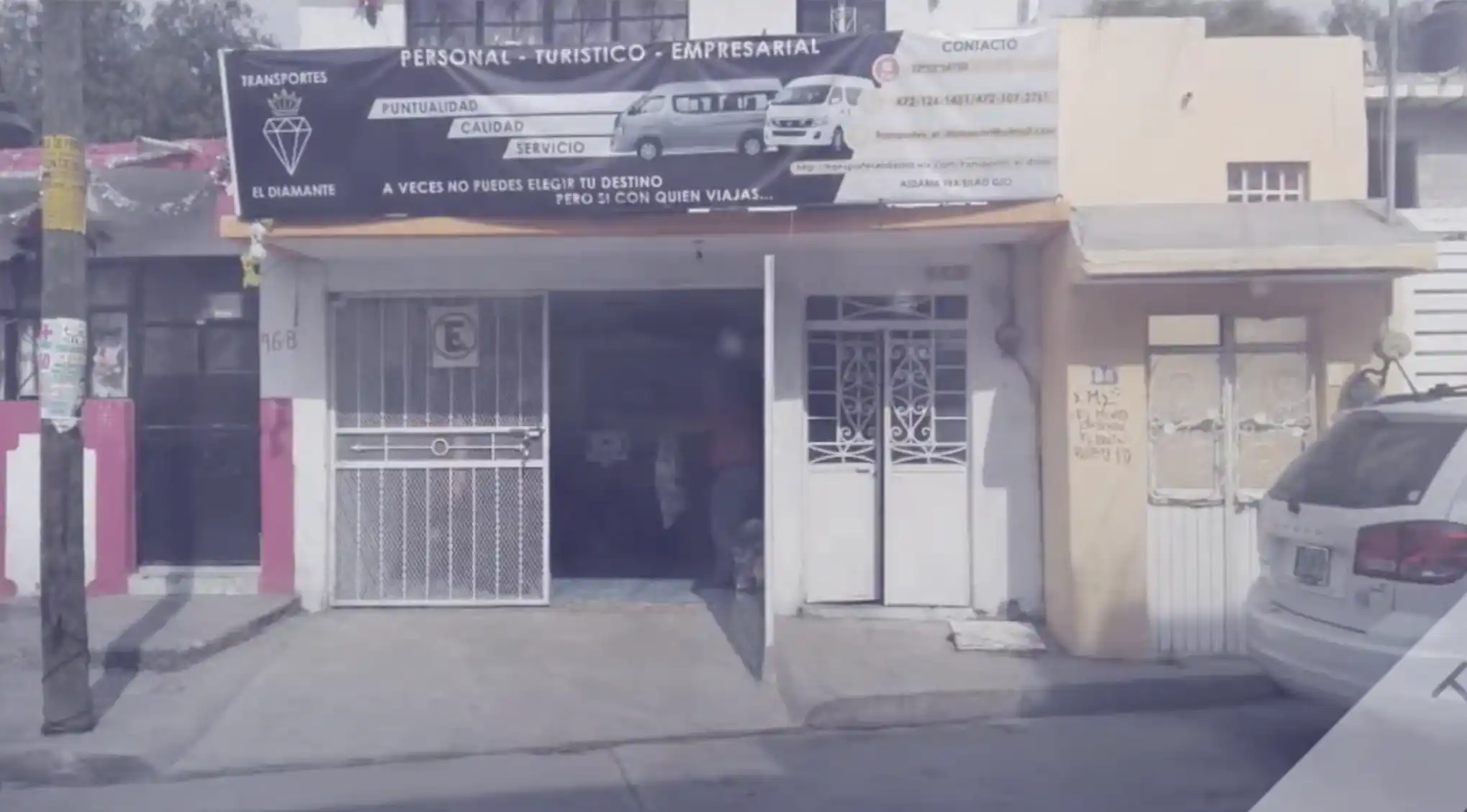 Transportes El Diamante en sus inicios — las primeras oficinas